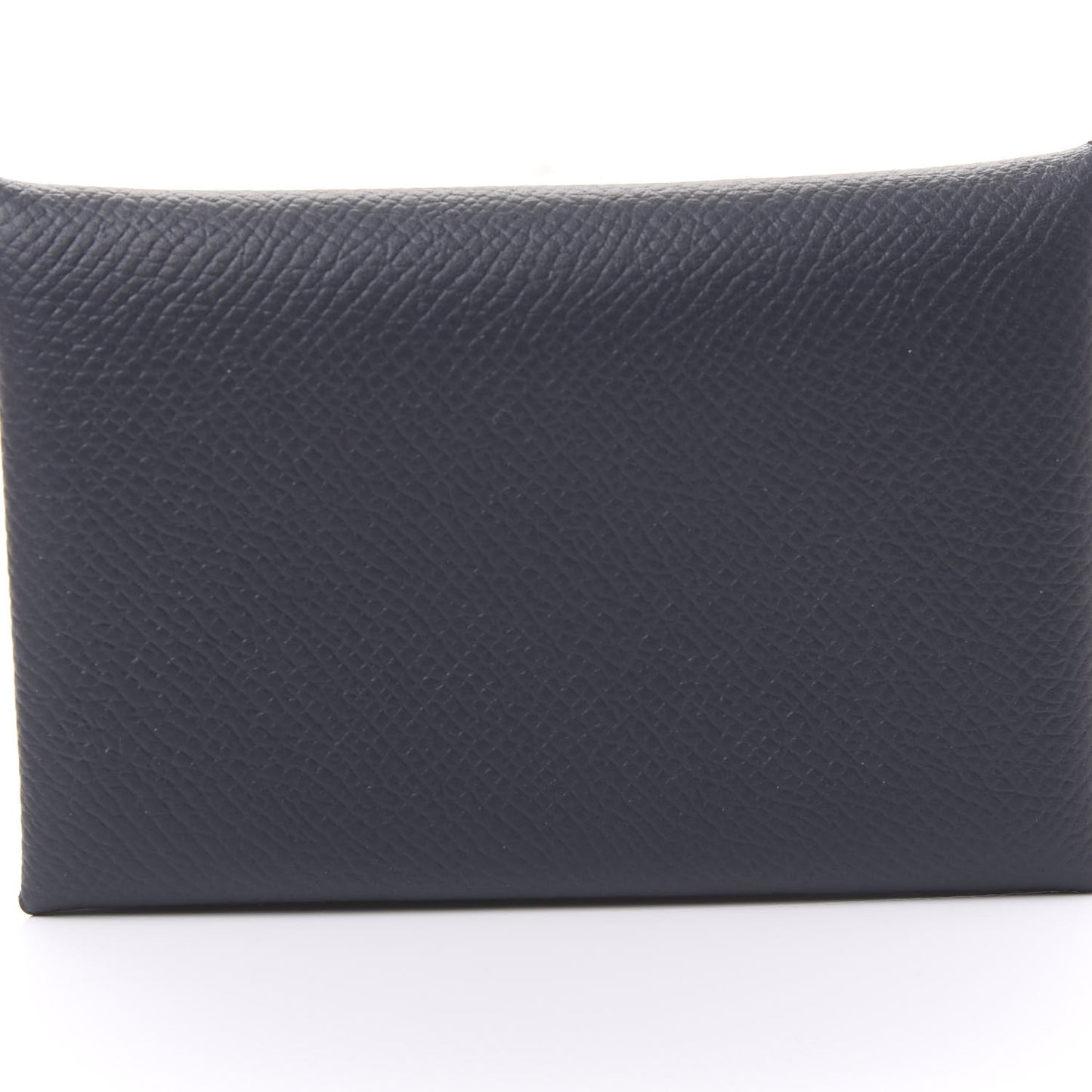 Epsom Verso Calvi Card Case Bleu Indigo Vert Amande