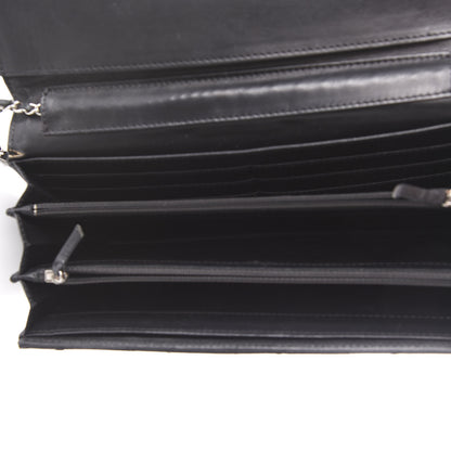 Chanel Lambskin Ultimate Stitch Clutch Flap Black 4 of 10