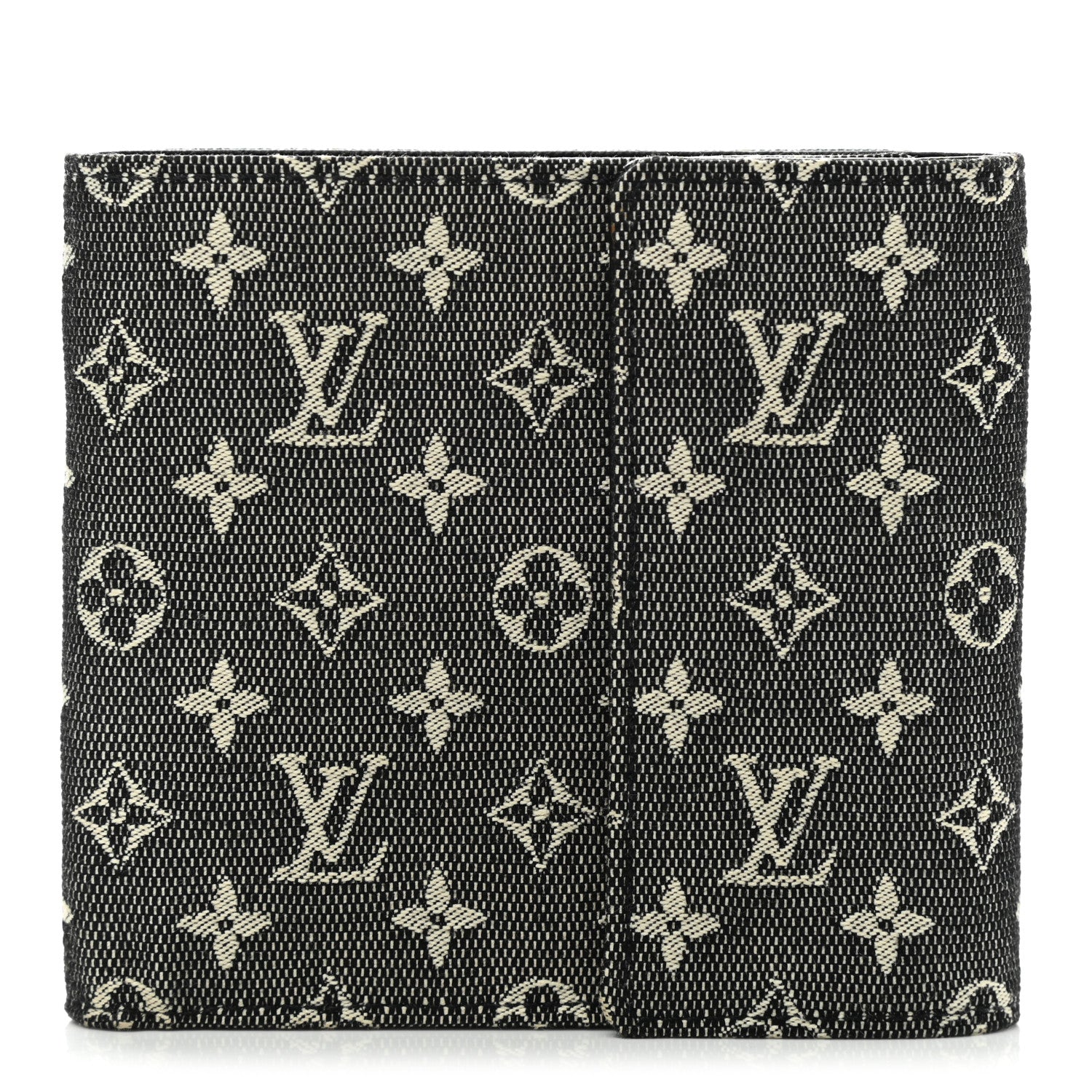 Louis Vuitton Mini Monogram Compact Wallet Blue 1 of 7