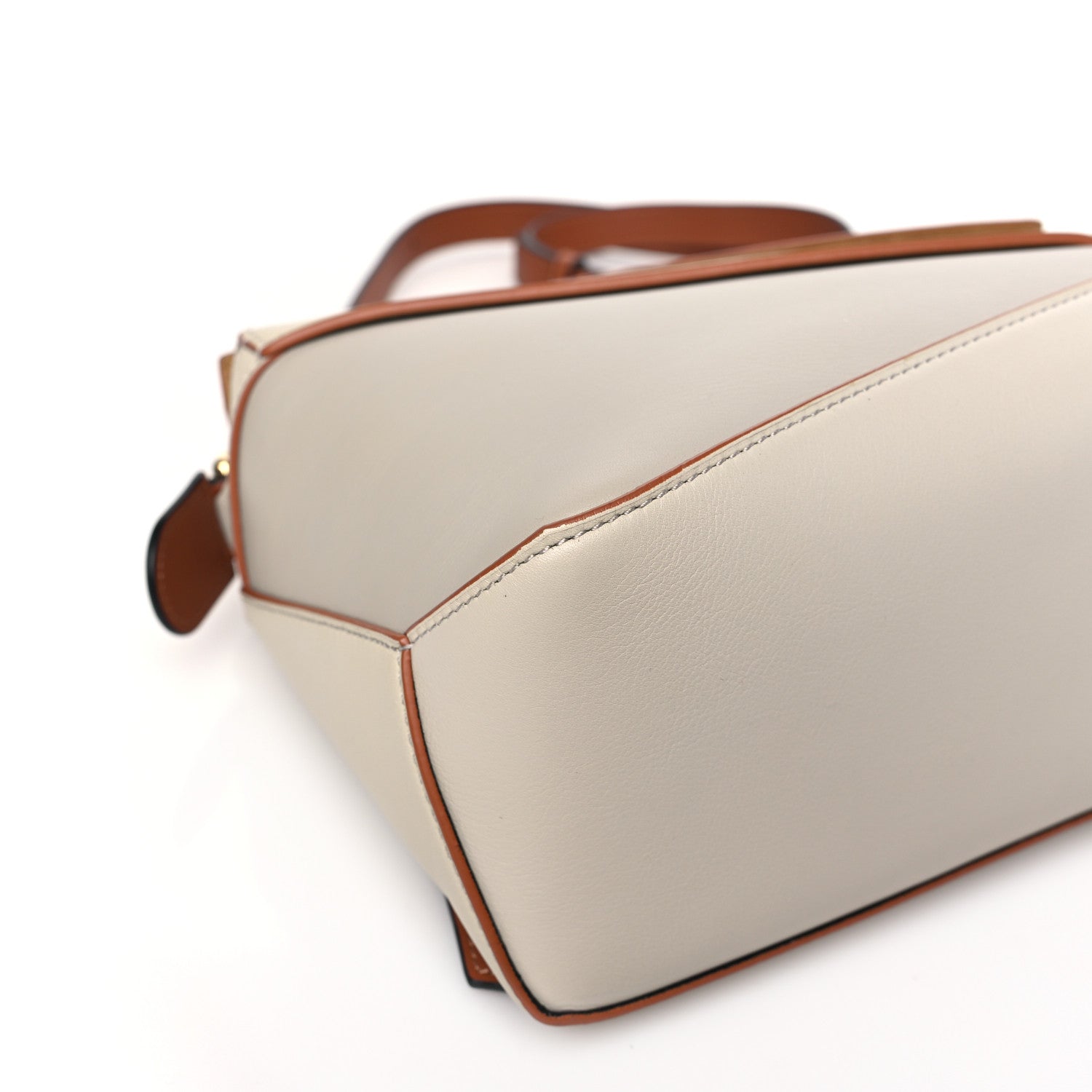 Loewe Calfskin Small Puzzle Edge Bag Ghost Soft White 7 of 8
