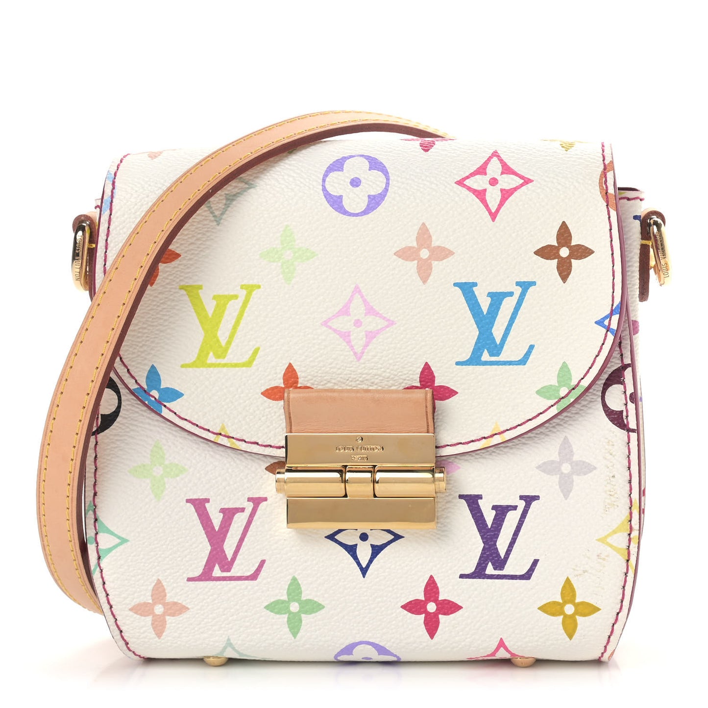Monogram Multicolor Heartbreaker White