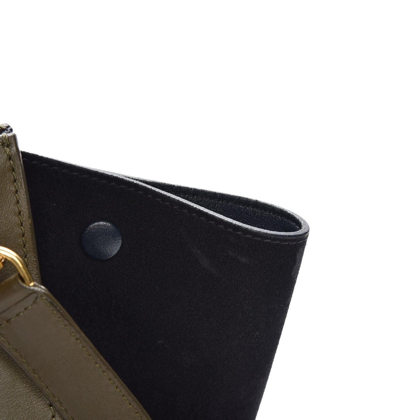 Velluto Calfskin Suede Medium Tri-Color Trapeze