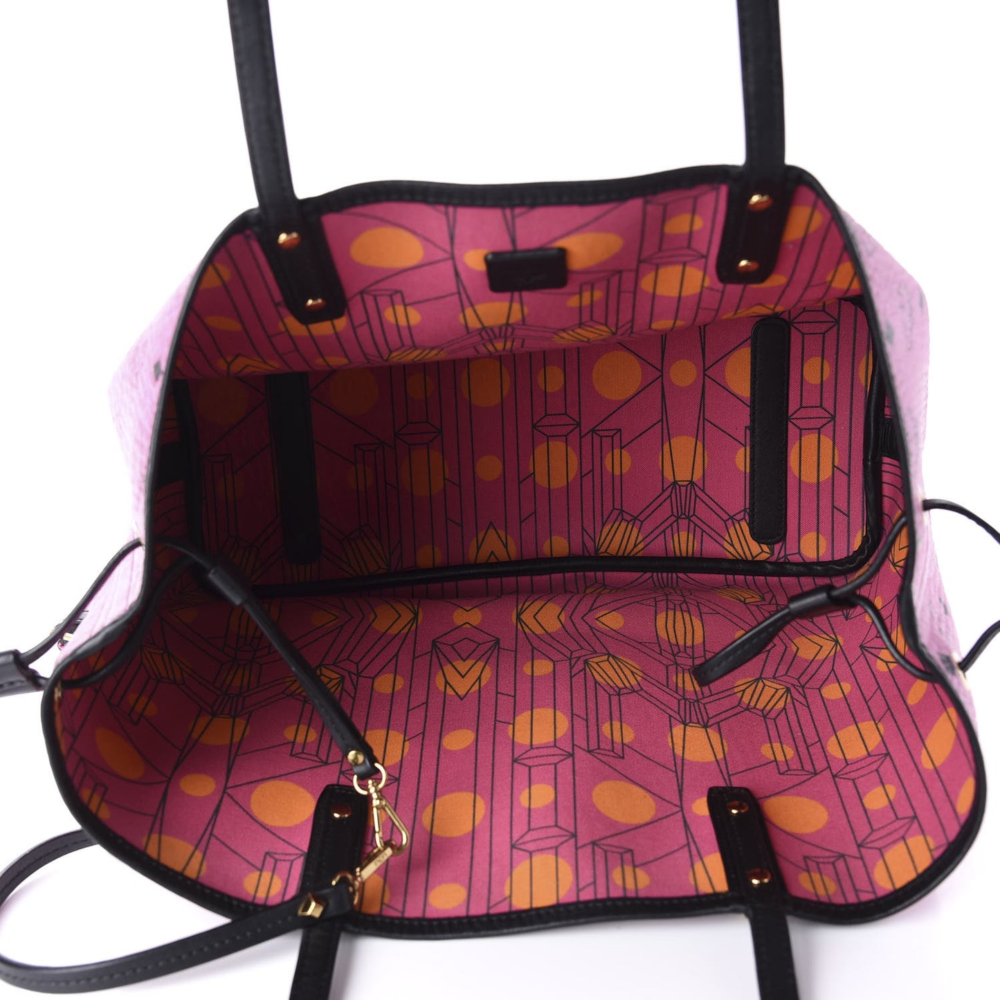 Visetos Medium Liz Reversible Shopper Tote Pink