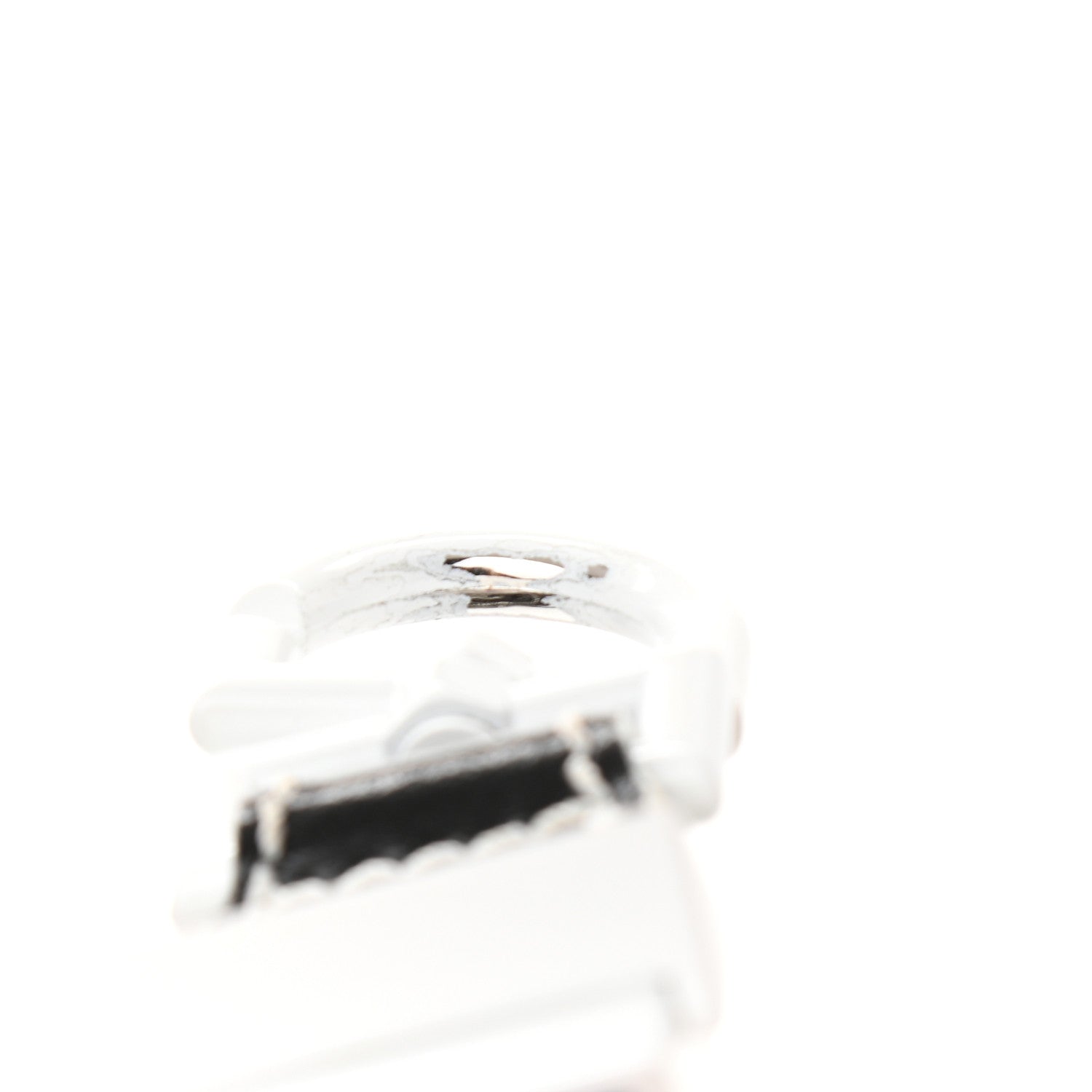 Givenchy Calfskin Contrast Topstitch Small Antigona Black White 9 of 11