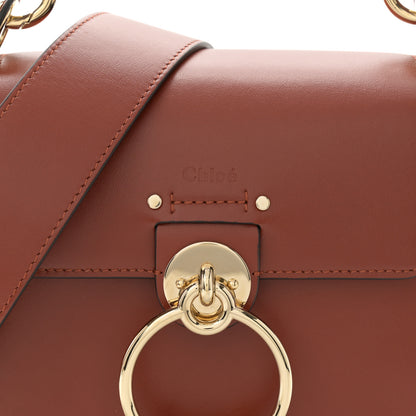 Chloe Calfskin Small Tess Bag Sepia Brown 8 of 11