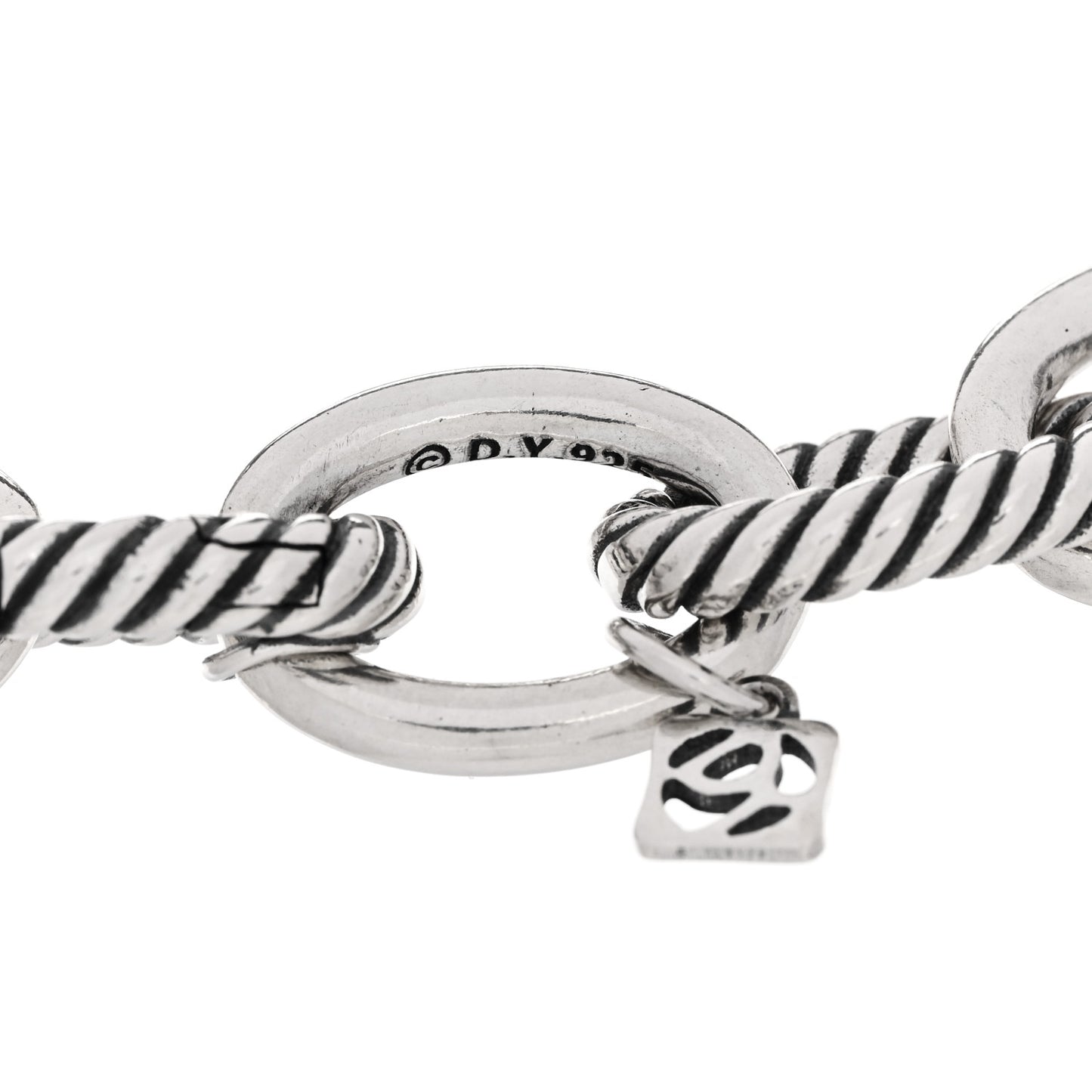 Sterling Silver 14.75mm Oval Link Bracelet
