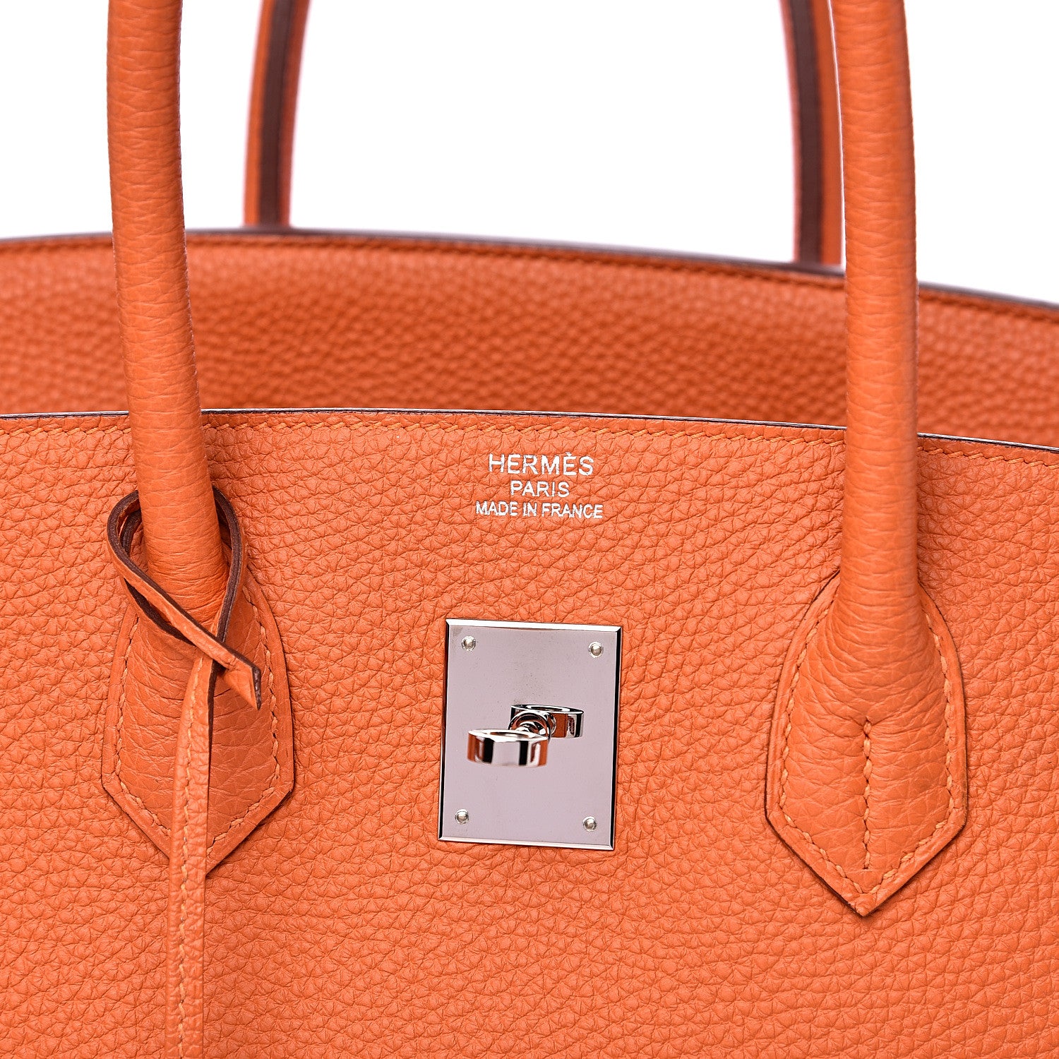 Hermes Togo Birkin 35 Orange 5 of 9