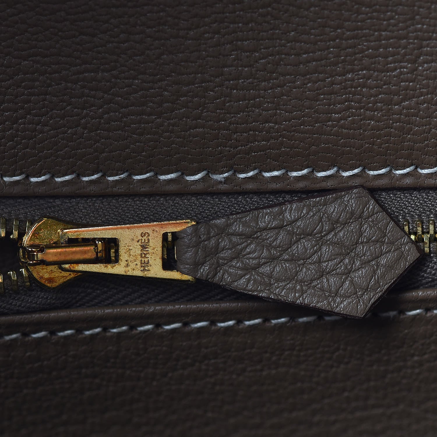 Hermes Togo Birkin 40 Etoupe 19 of 39