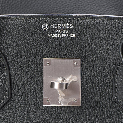 Hermes Togo Horseshoe Birkin 35 Vert Cypress Anemone 21 of 33