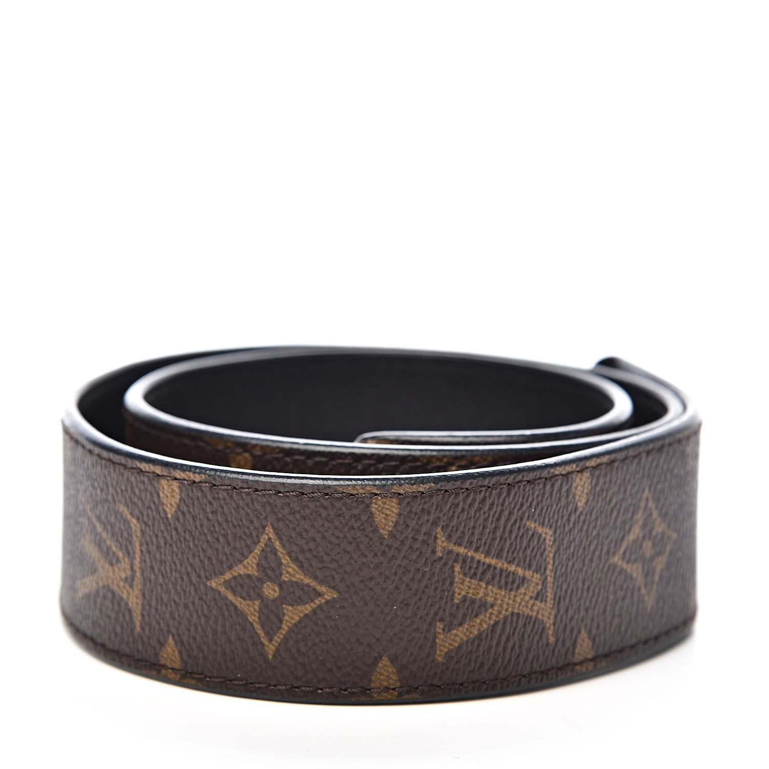 Louis Vuitton Monogram Bandouliere Shoulder Strap Black 2 of 4