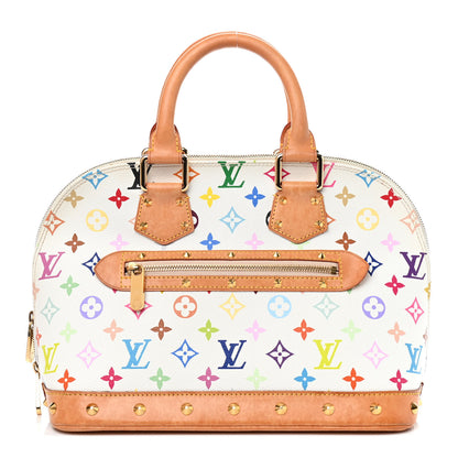 Louis Vuitton Monogram Multicolor Alma White 1 of 12
