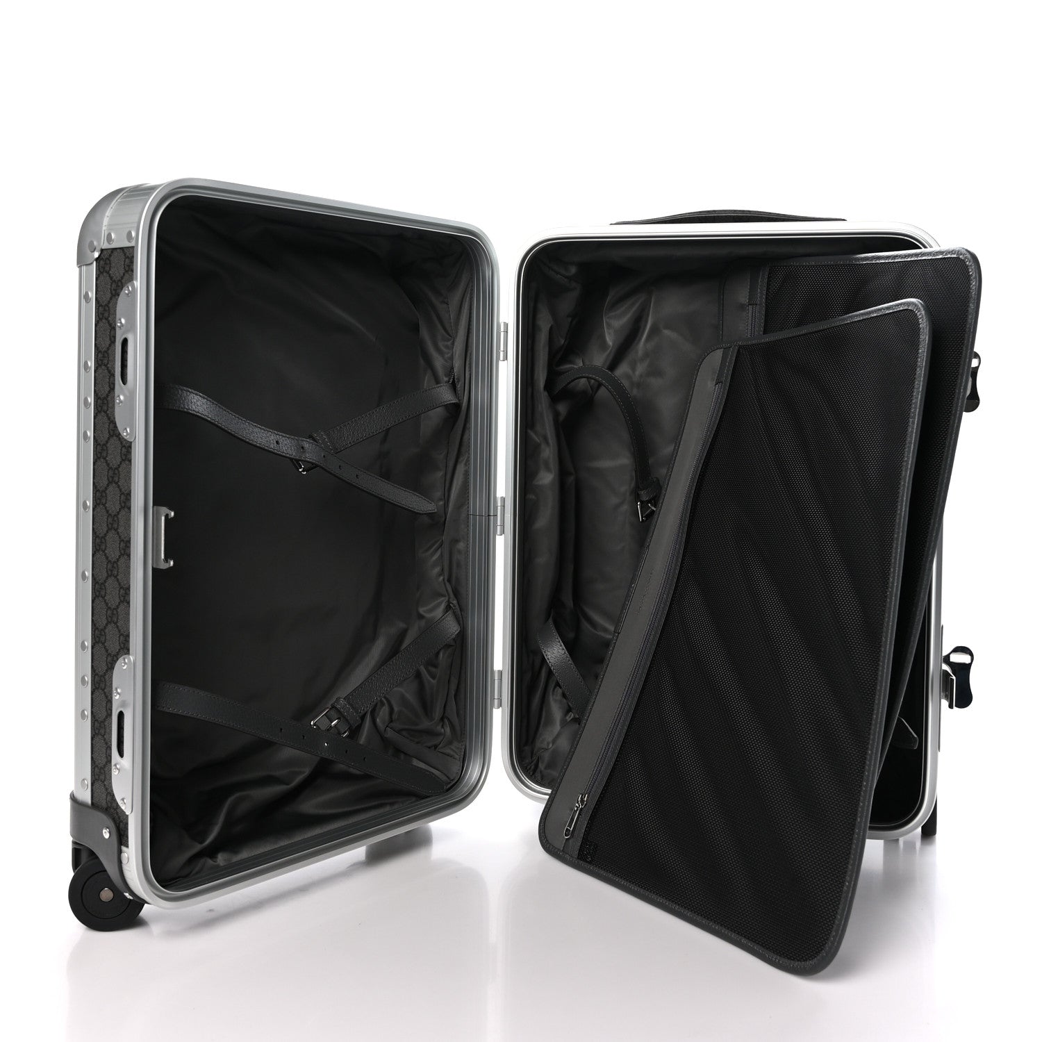 Gucci GG Supreme Monogram Porter Carry On Suitcase 4 of 10