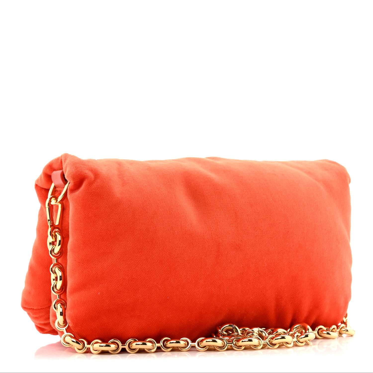 Loewe Velvet Mini Goya Puffer Bag Orange 1862418 – FASHIONPHILE