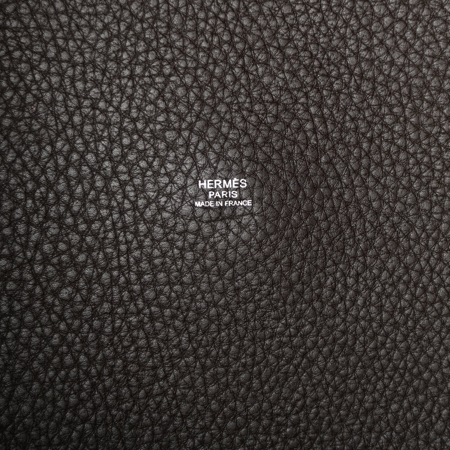 Hermes Taurillon Clemence Picotin Lock 26 GM Chocolate 6 of 9
