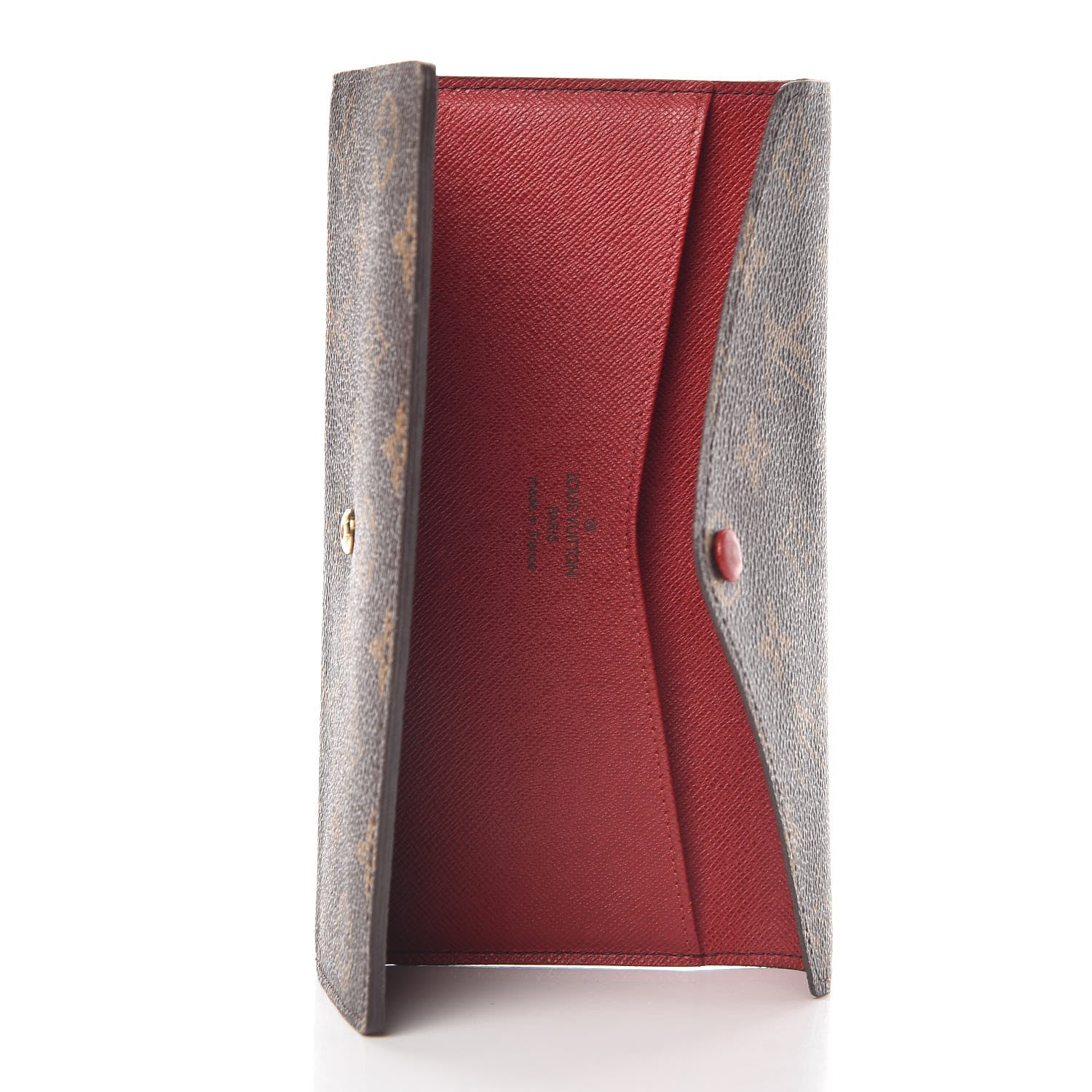 Louis Vuitton Monogram Josephine Wallet Red 6 of 13