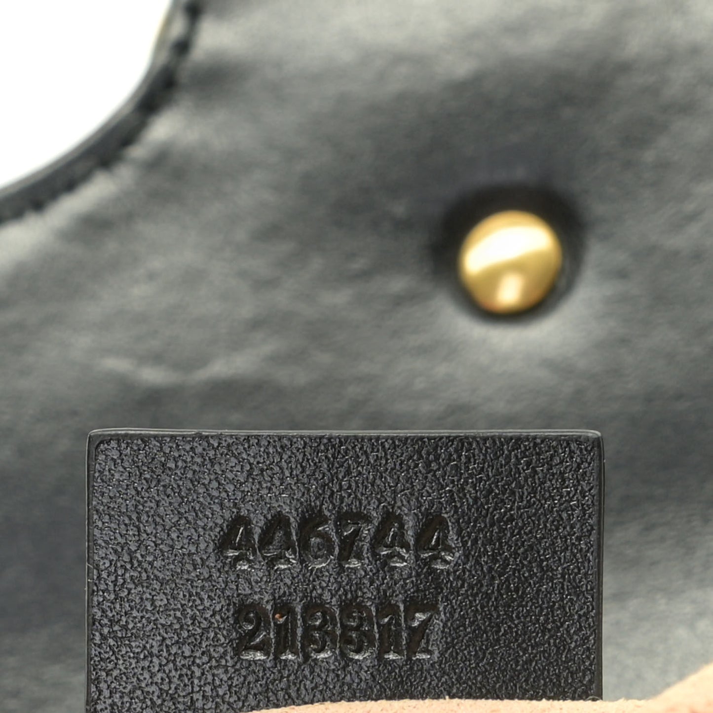 Calfskin Matelasse Mini GG Marmont Shoulder Bag Black