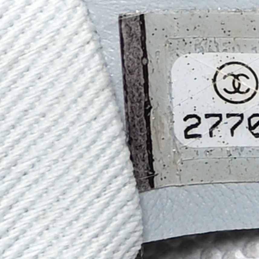 Chanel Caviar Quilted Small Coco Handle Flap Light Grey 6 of 9