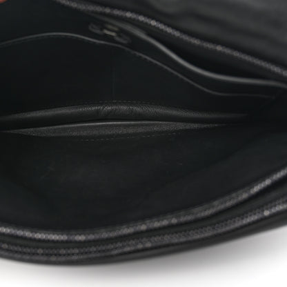 Salvatore Ferragamo Calfskin Medium Viva Bow Shoulder Bag Black 5 of 9