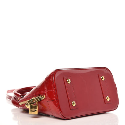 Louis Vuitton Vernis Alma BB Pomme D'Amour 5 of 12