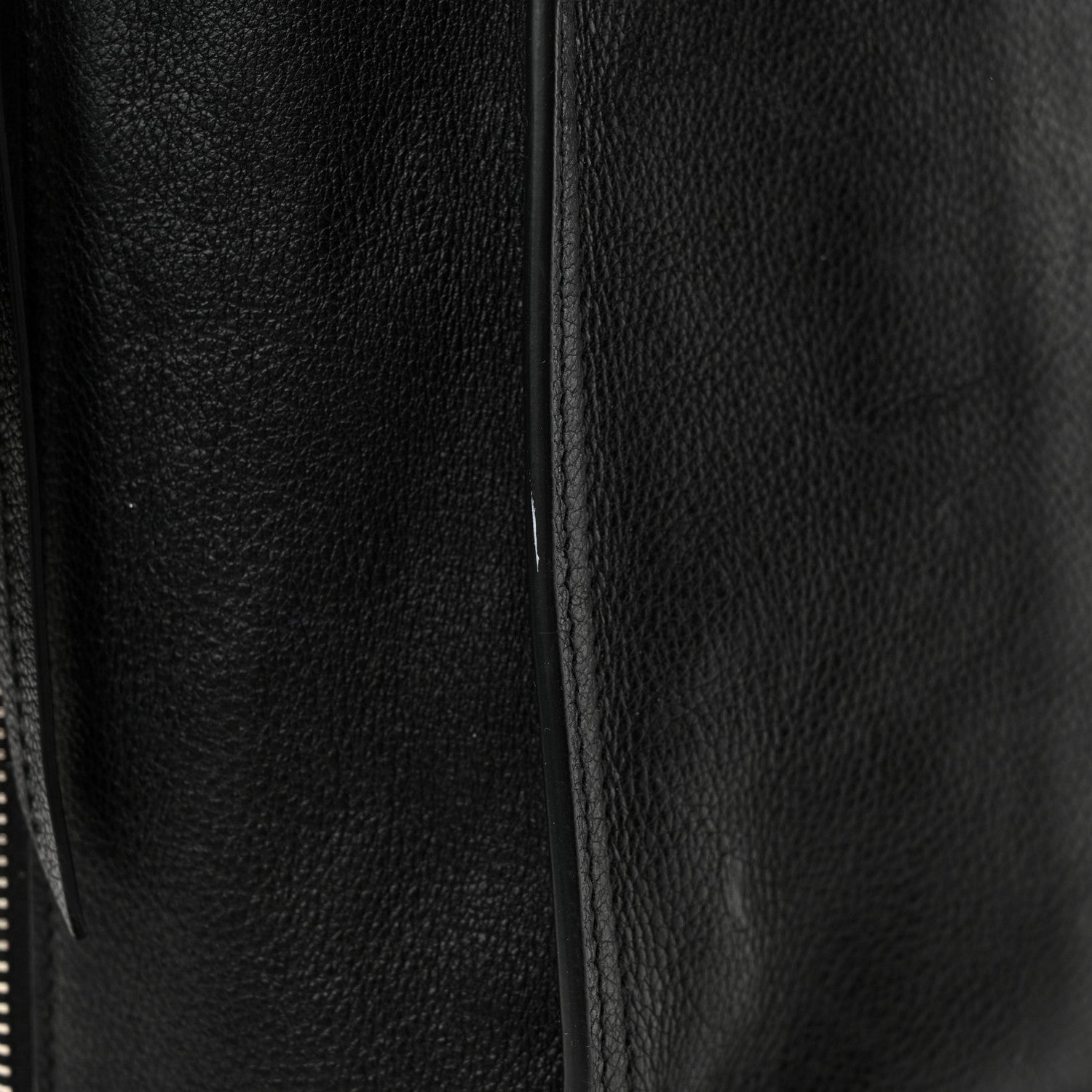 Prada Glace Calfskin Etiquette Shopping Bag Black Astrale 12 of 12