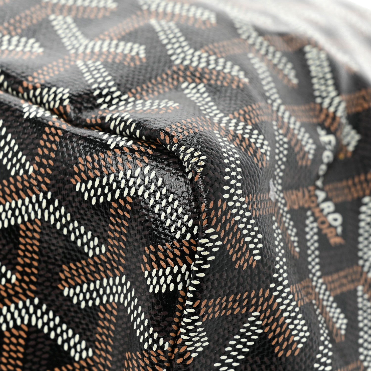 Goyard Goyardine Saint Louis PM Black Gold 9 of 12
