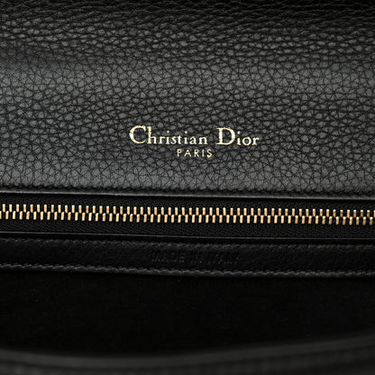 Christian Dior Grained Calfskin Small Diorama Flap Bag Black 6 of 13