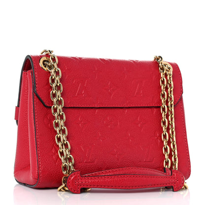 Louis Vuitton Empreinte Vavin BB Scarlet 3 of 8