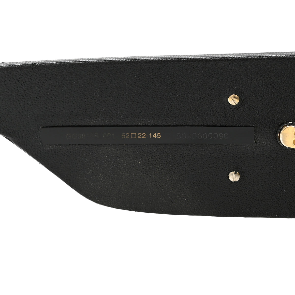 Calfskin Frame GG Marmont Logo Sunglasses GG0816S Black