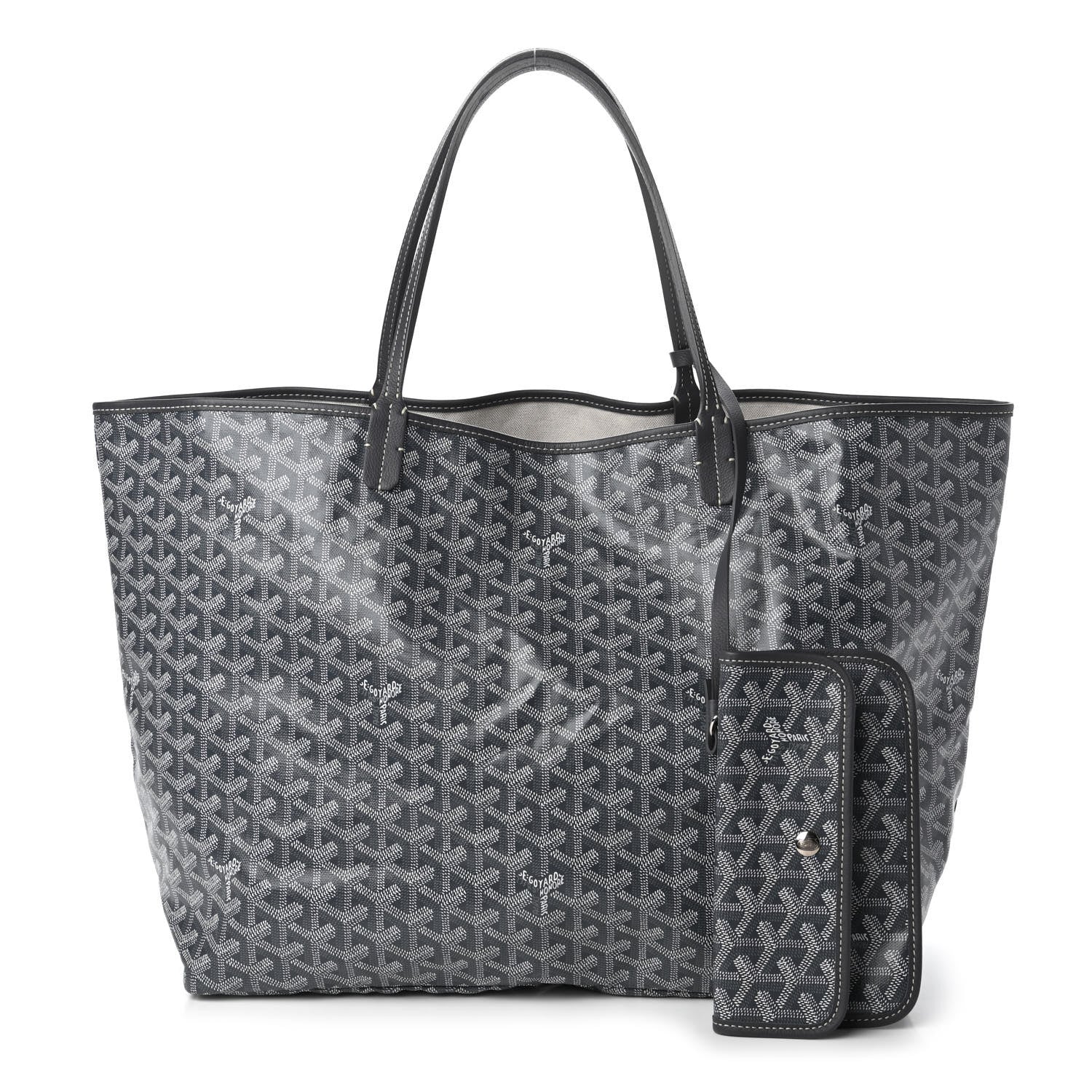 Goyard Goyardine Saint Louis GM Grey 1 of 8