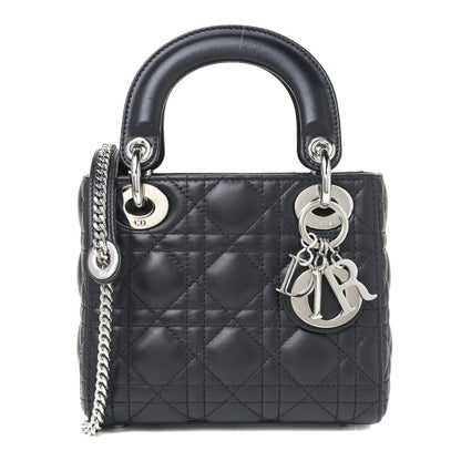 Christian Dior Lambskin Cannage Mini Lady Dior Black 1 of 4