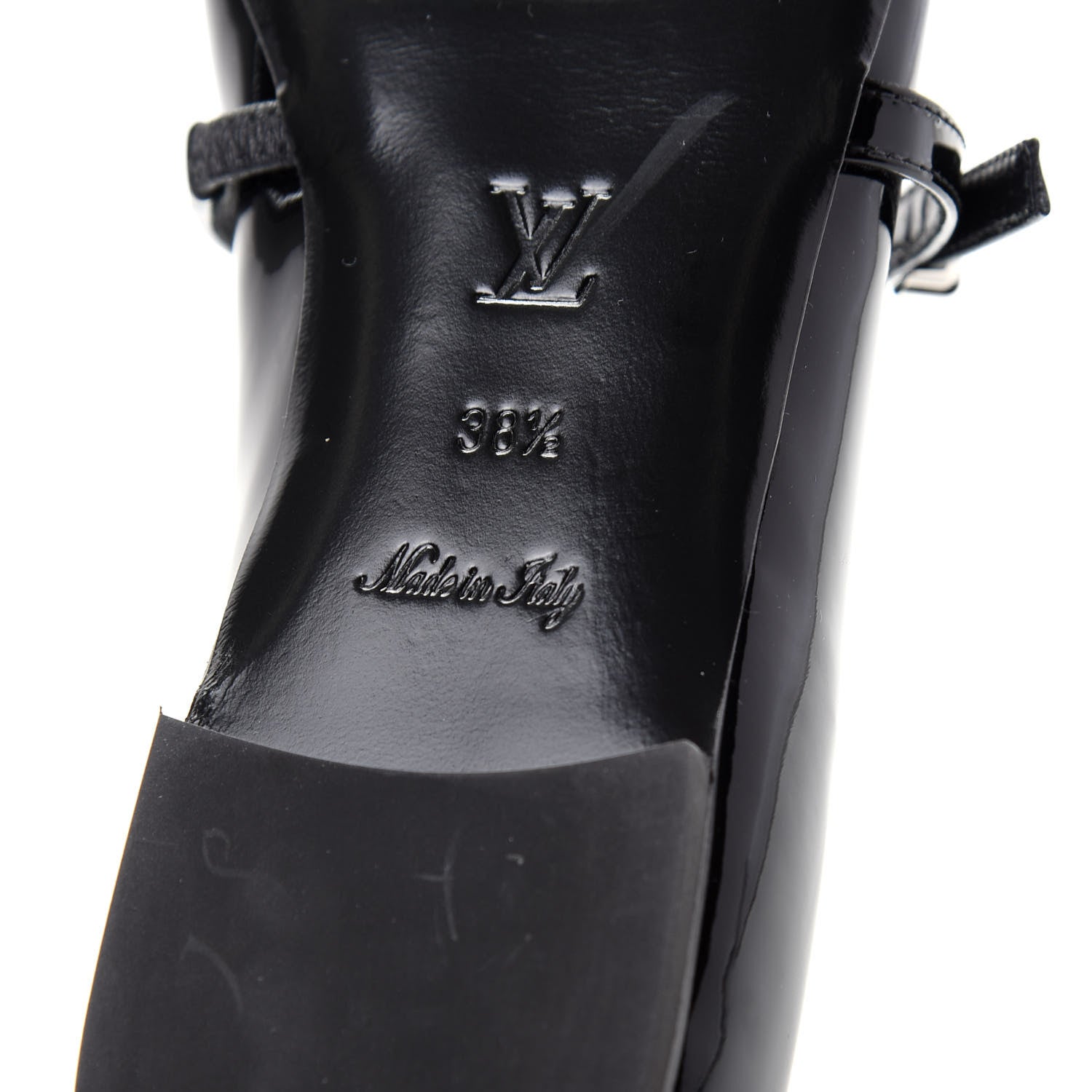 Louis Vuitton Patent Uniformes Ballet Flats 38.5 Black 9 of 10