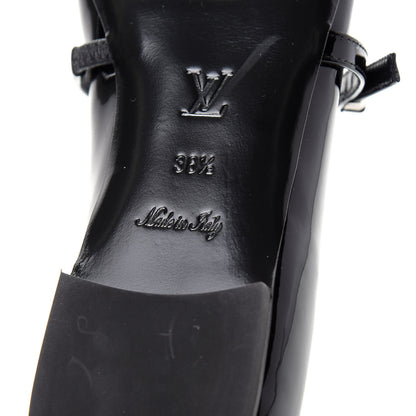 Louis Vuitton Patent Uniformes Ballet Flats 38.5 Black 9 of 10