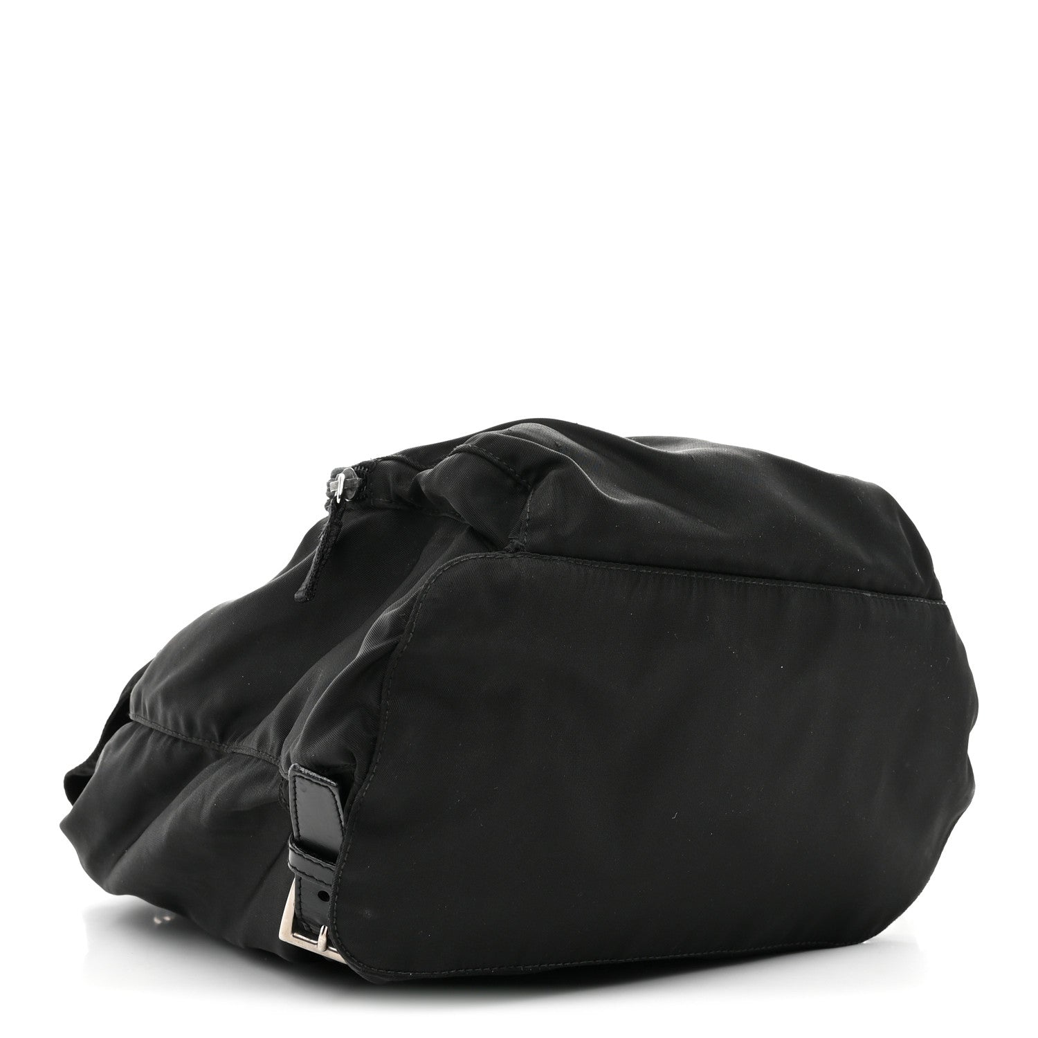 Prada Tessuto Nylon Vela Cinch Backpack Black 4 of 9