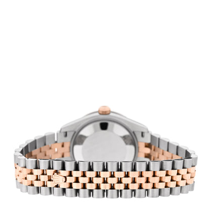 Rolex Stainless Steel 18K Everose Gold Diamond 31mm Oyster Perpetual Datejust Watch Pink 278381RBR 3 of 5