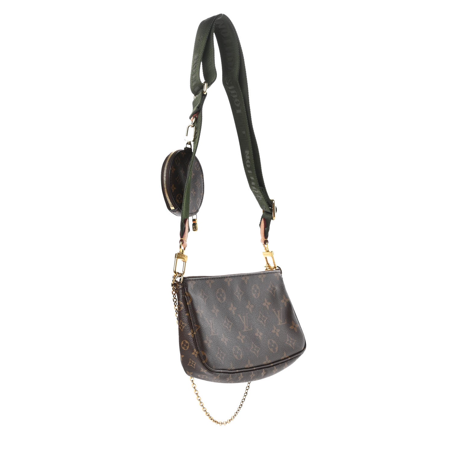 Louis Vuitton Monogram Multi Pochette Accessories Kaki 3 of 16