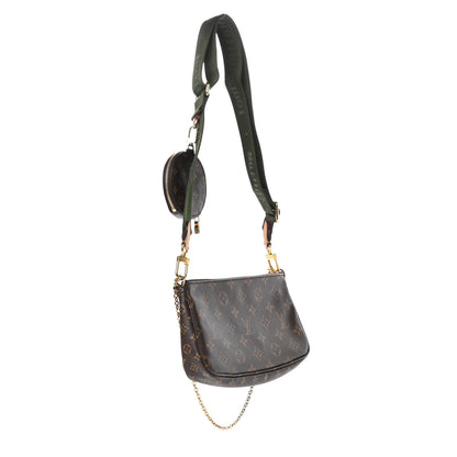Louis Vuitton Monogram Multi Pochette Accessories Kaki 3 of 16