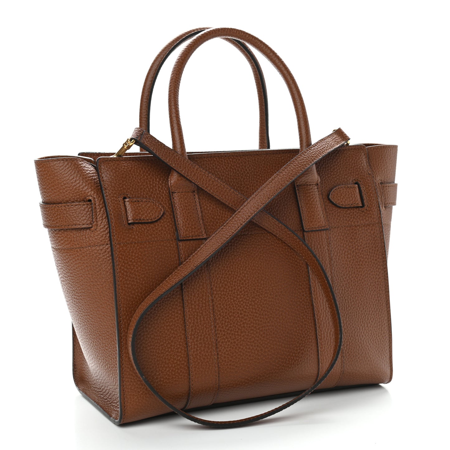 Classic Grain Small Bayswater Zip Tote Oak