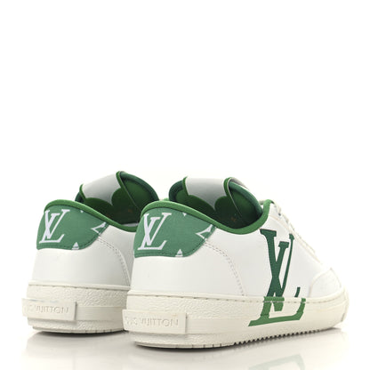 Louis Vuitton Calfskin Charlie Sneaker 36 White Green 5 of 9