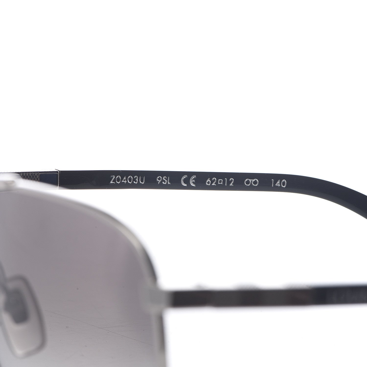 Louis Vuitton Damier Sunglasses Z0403U Black 7 of 8