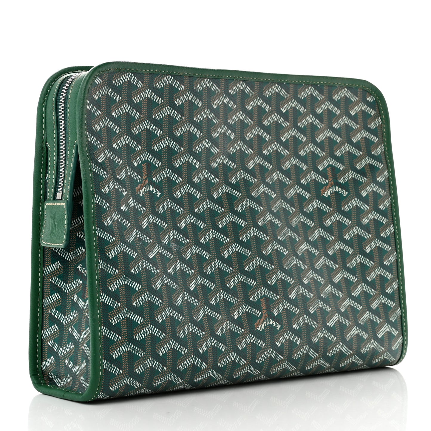 Goyardine Jouvence Toiletry Pouch Green