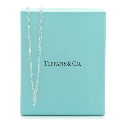 Tiffany Sterling Silver Oval Link Chain Necklace 24.5" 7 of 7