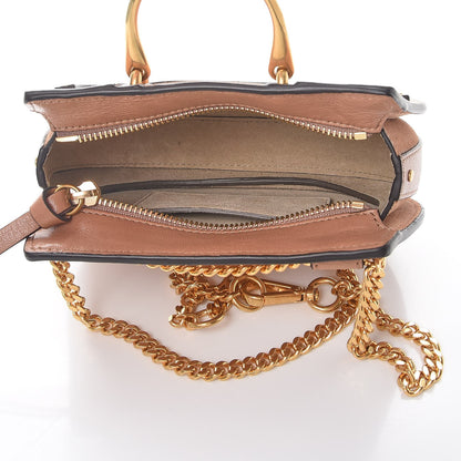 Chloe Calfskin Suede Mini Pixie Signature Belt Bag Nougat 6 of 9