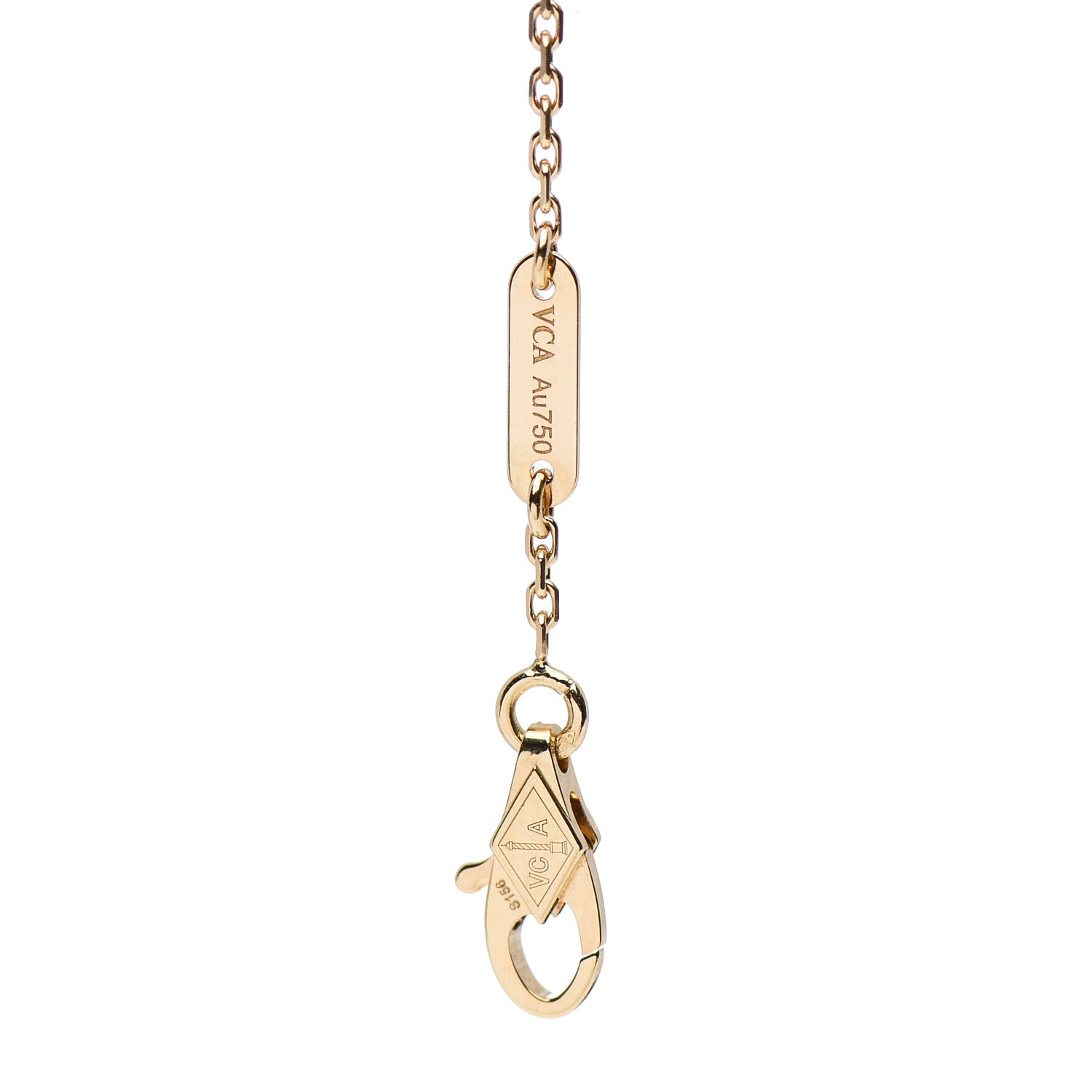Van Cleef & Arpels 18K Yellow Gold Mother of Pearl Sweet Alhambra Butterfly Bracelet 3 of 4