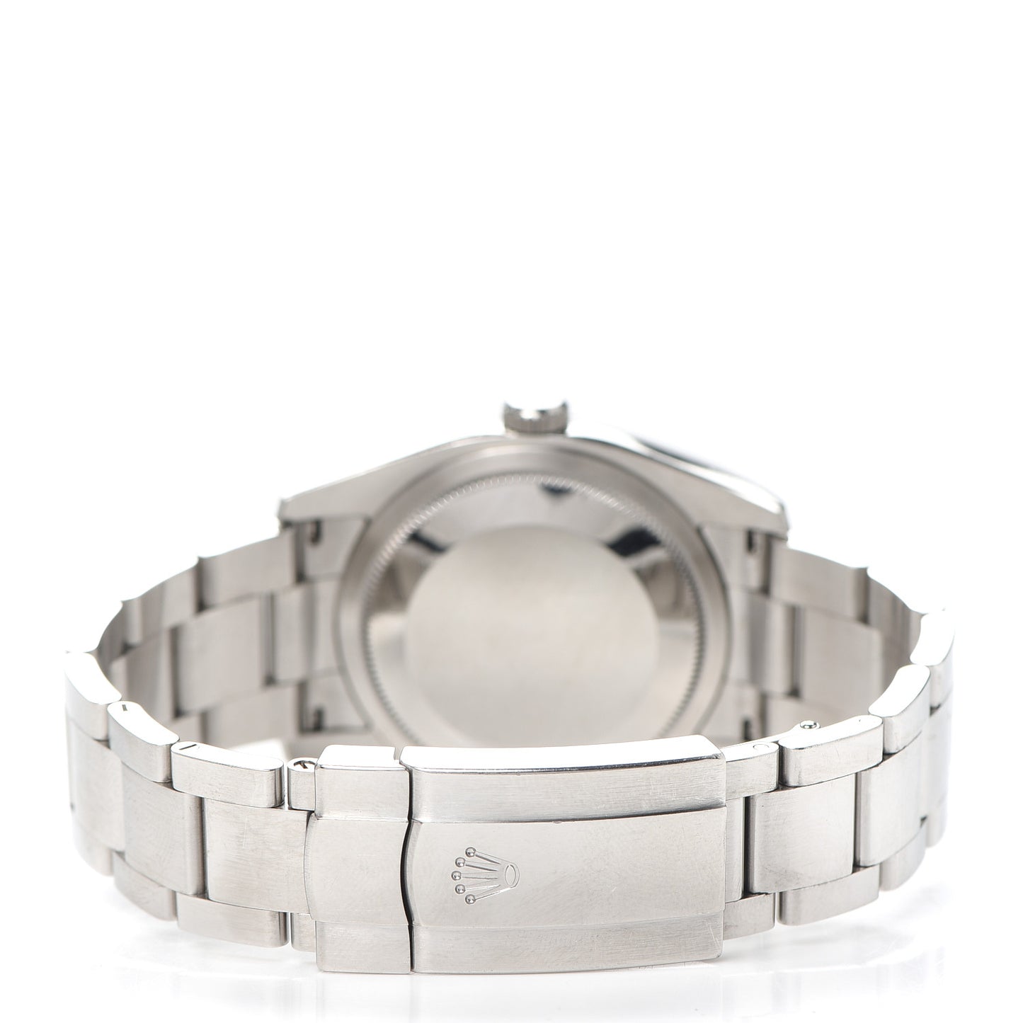 Stainless Steel 18K White Gold 36mm Oyster Perpetual Watch Silver 116034