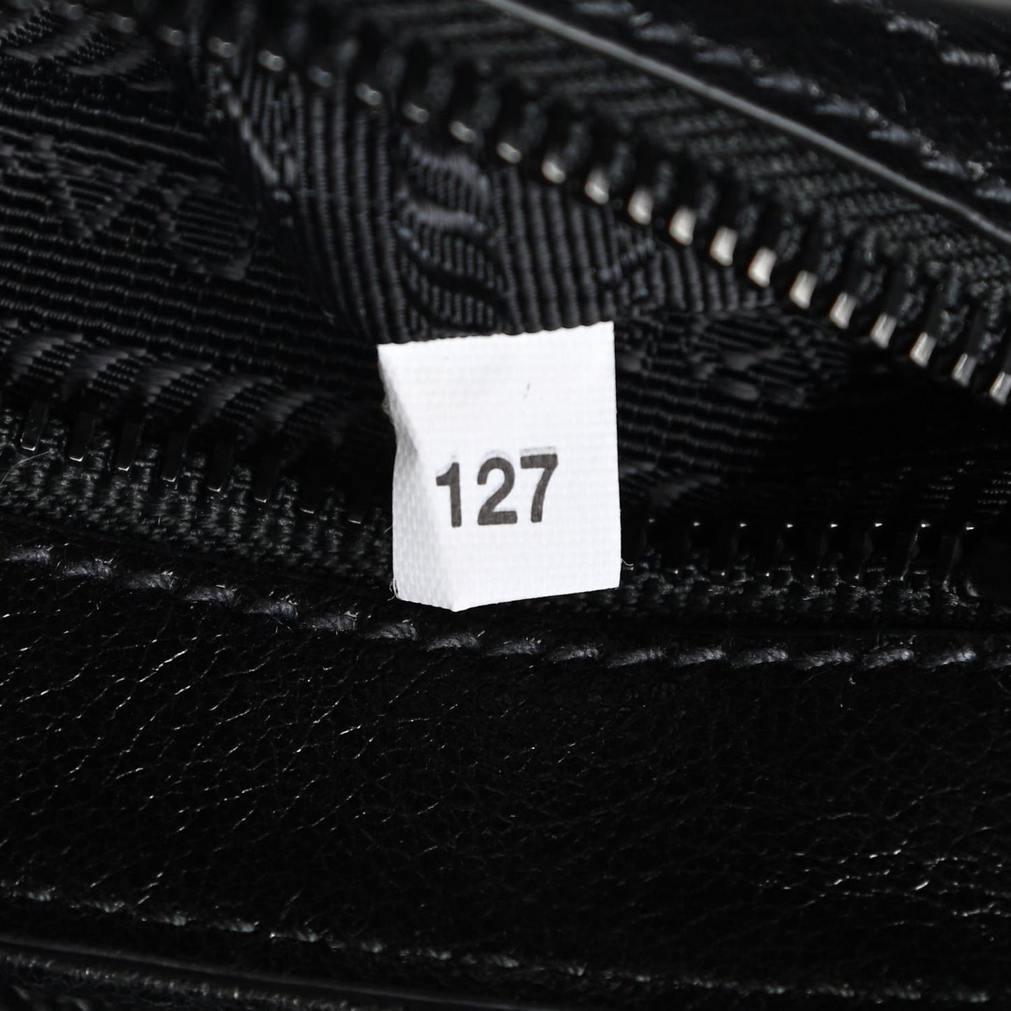 Glace Calfskin Studded Crossbody Black