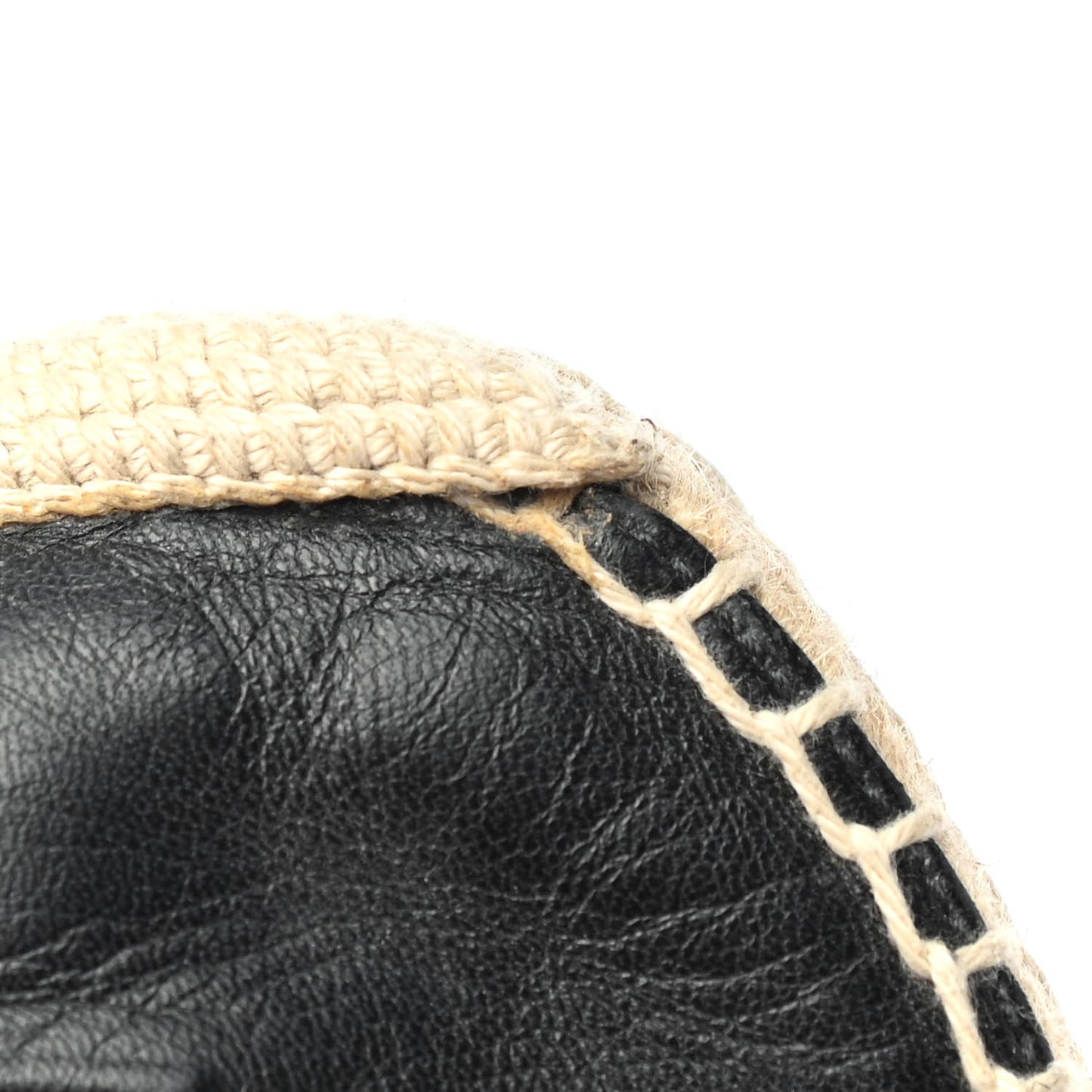 Lambskin Monogram Espadrilles 40 Black