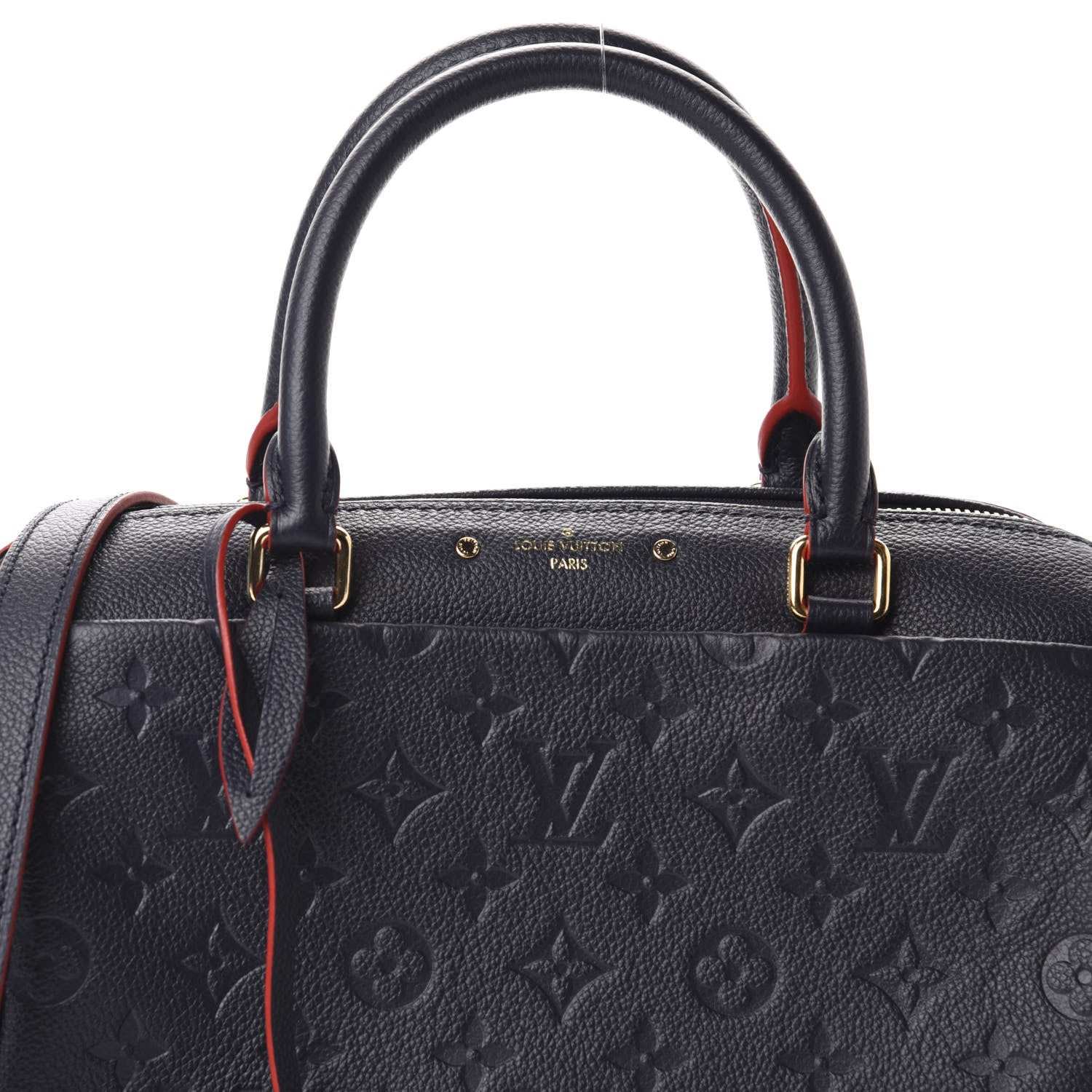 Louis Vuitton Empreinte Speedy Bandouliere 25 NM Marine Rouge 10 of 11