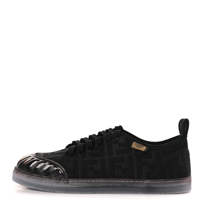 Fendi Corda FF Promenade Low Top Sneakers 41 Black 1 of 9