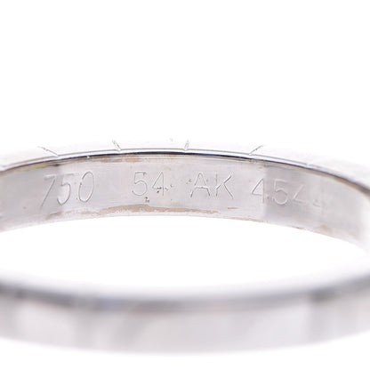 Cartier 18K White Gold Lanieres Ring 54 6.75 5 of 7
