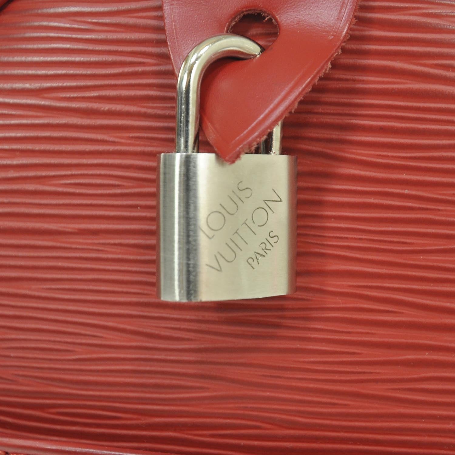 Louis Vuitton Epi Speedy 30 Rouge 8 of 9